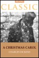Book title: A Christmas Carol. Author: Charles Dickens