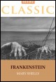 Book title: Frankenstein. Author: Mary Shelley