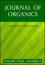 Journal of Organics: Volume Four, Number 1