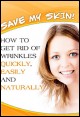 Book title: Save My Skin: Get Rid of Wrinkles Quickly. Author: Sine Nomine