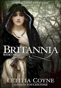 Book cover for BRITANNIA, by Letitia Coyne.