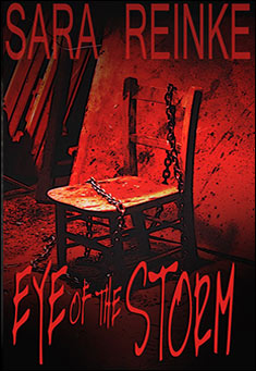 Book title: Eye of the Storm. Author: Sara Reinke