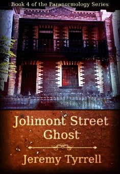 Book title: Jolimont Street Ghost. Author: Jeremy Tyrrell
