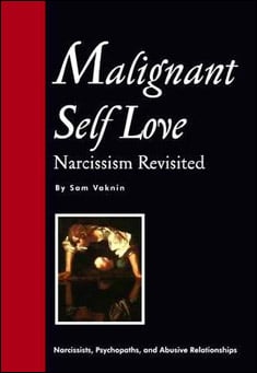 Book title: Narcissistic and Psychopathic Leaders. Author: Sam Vaknin