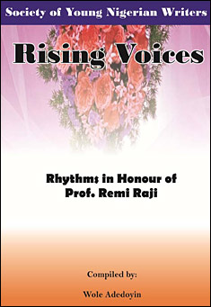 Book title: Rising Voices. Author: Wole Adedoyin