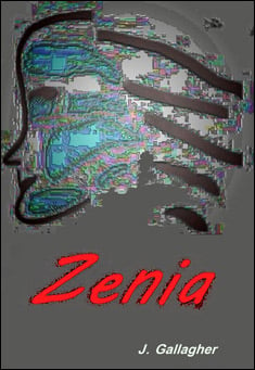 Book title: Zenia. Author: J. Gallagher